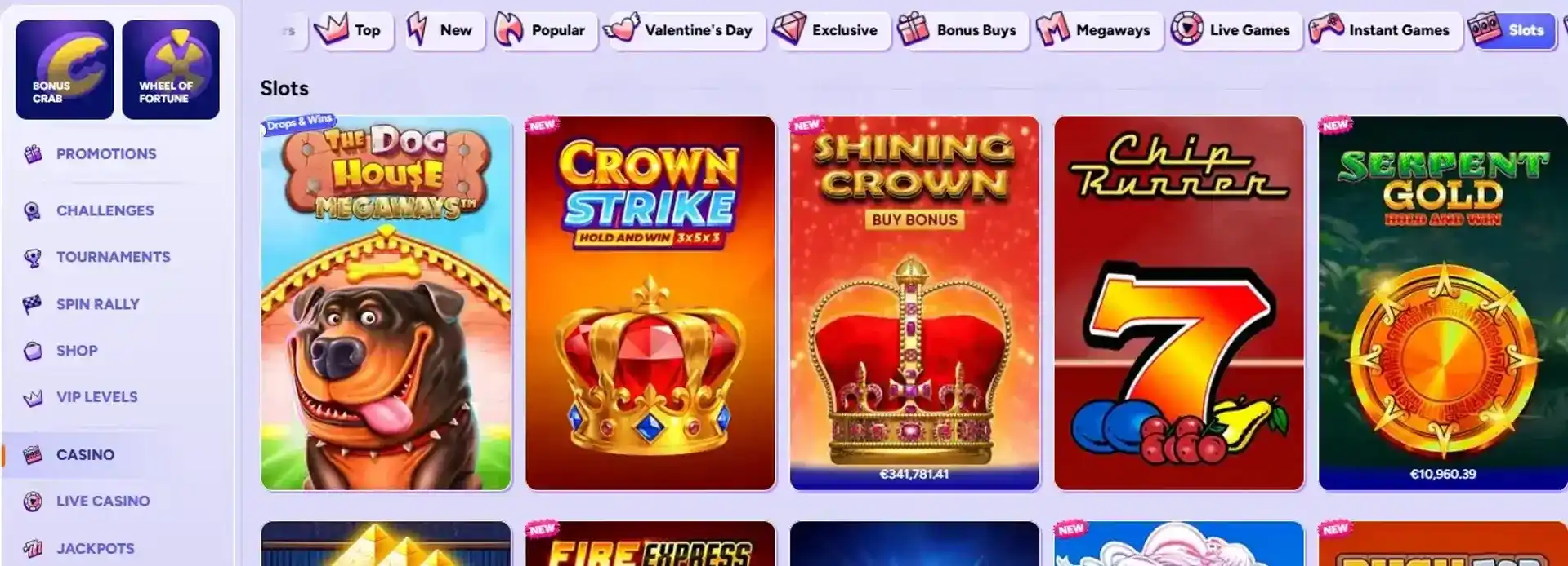SpinBara casino review section 3